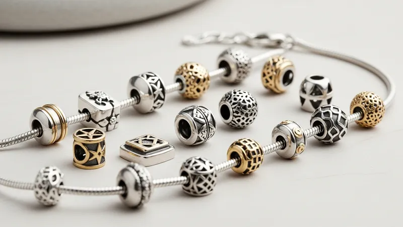 Assemblage de charms : la tendance des bracelets personnalisés